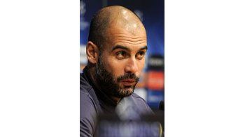 Guardiola aseguró estar más preocupado por el euro que por el Real Madrid.