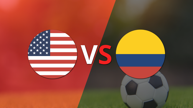 Estados Unidos  y Colombia se encuentran en un amistoso