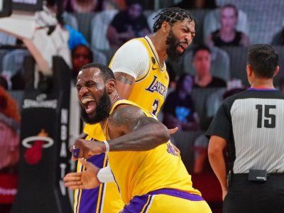 LeBron James et les Lakers écrasent le Heat