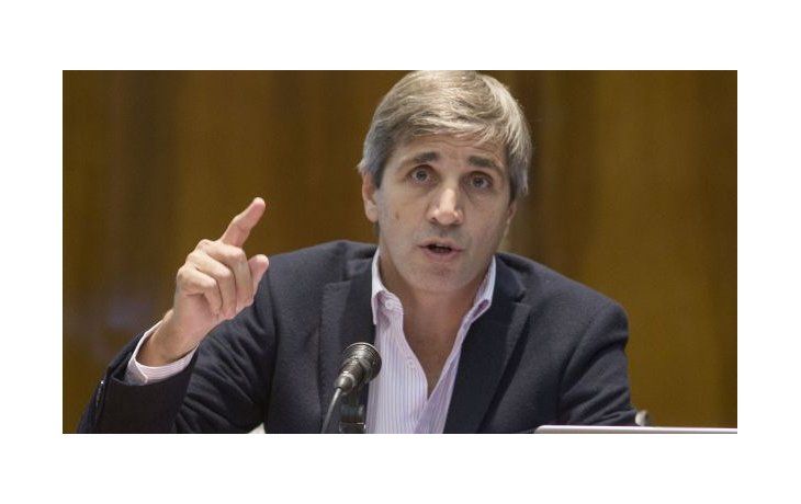 Luis Caputo, el secretario de Finanzas.