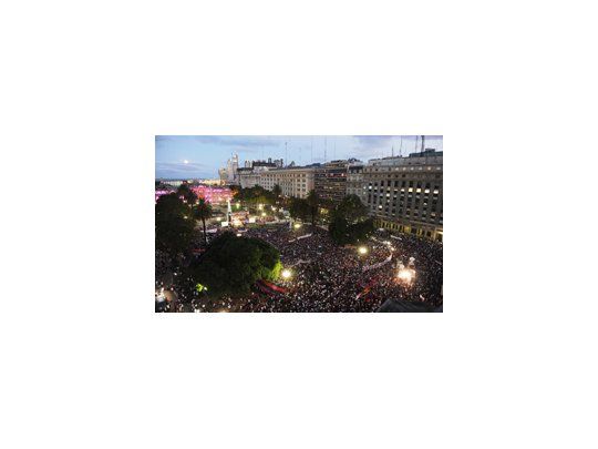 Fe. El pueblo sanlorencista no se rinde en su lucha por volver a Boedo.