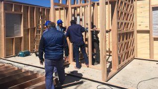 con la construccion con madera, la industria forestal propone reducir el deficit habitacional