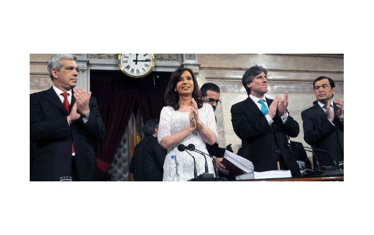 ámbito.com | Cristina inaugura el período 132 de sesiones legislativas.