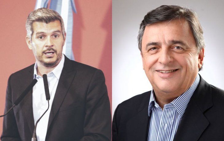 Marcos Peña y Mario Negri.