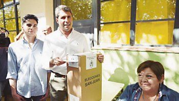 Grieta. El peronismo, con Uñac como referente, fue unido en las PASO a gobernador, pero partido en las municipales.