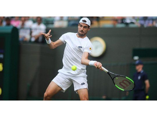 Pella había perdido los dos primeros ante Cilic, pero contaba con marcado a favor en el tercero cuando apareció la lluvia (Wimbledon).