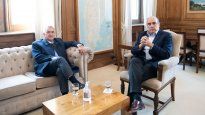 Guillermo Francos se reunió con Osvaldo Jaldo.