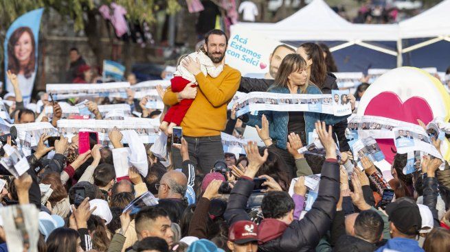 Ganador. Damián Selci se impuso en una reñida PASO ante el actual intendente de Hurlingham, Juan Zabaleta.