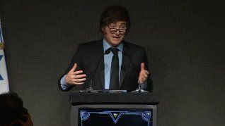 Javier Milei en el lanzamiento de la Fundación Israel Latin America Network (ILAN)