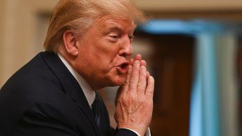 Donald Trump afirmó que sigue de cerca la situación en Irán.