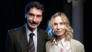 Amparo. Marcelo Pozzi y Gloria Carrá, durante los ensayos.