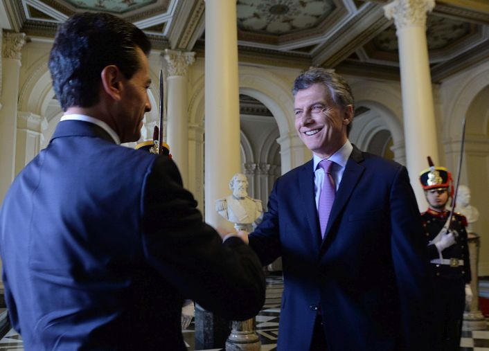 Macri y Peña Nieto hablaron sobre un posible acuerdo  de libre comercio (foto 5)