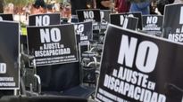 Hubo marchas en seis ciudades del país en reclamo de la emergencia para las personas con discapacidad.