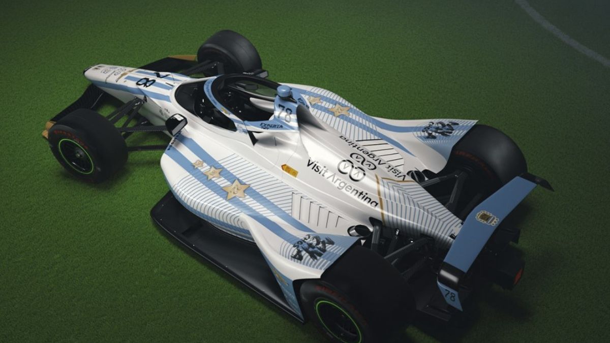 The spectacular car with which they will honor the world champions in Indianapolis