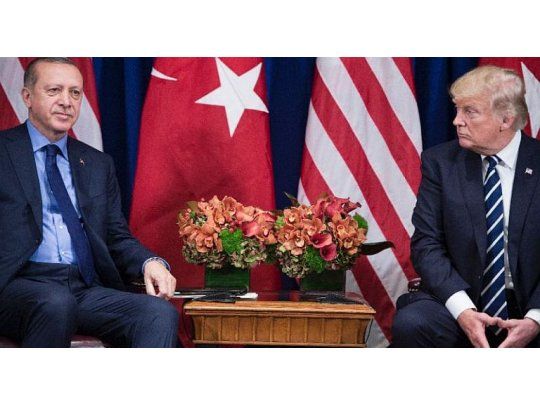 Erdogan y Trump, durante su encuentro en Nueva York en septiembre del año pasado.