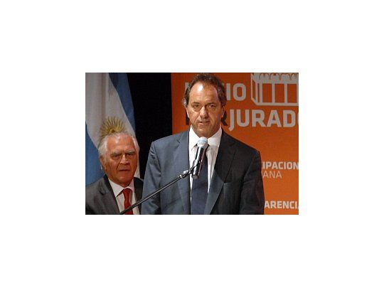 Daniel Scioli.