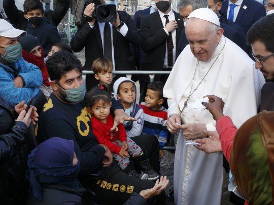 Papa Francisco en Lesbos