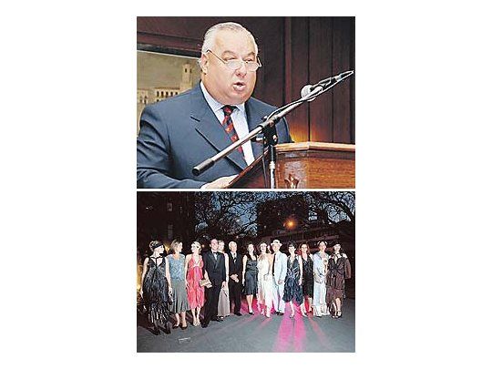 El juez Rafael Gutiérrez, presidente de la Junta Federal de Cortes y Superiores Tribunales de Justicia de la Argentina (arriba). Julieta Martín, Silvia Braun, Margot Carlés, Alec Oxendorf, Eduardo Costantini y señora, Florencia Valls, David Weseley, Victoria de Carabassa, Delfina Helguera, Sofía Weil y Elena Nofal, entre otros convidados a la fiesta retro del MALBA (abajo).