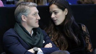 Bastian Schweinsteiger y Ana Ivanovic.