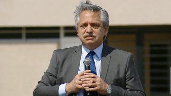 Alberto Fernández, durante el acto virtual de entrega de viviendas Procrear en cinco provincias.