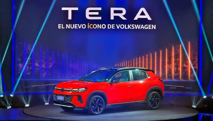 Volkswagen Tera, uno de los modelos importados presente en el país. Proviene de Brasil.