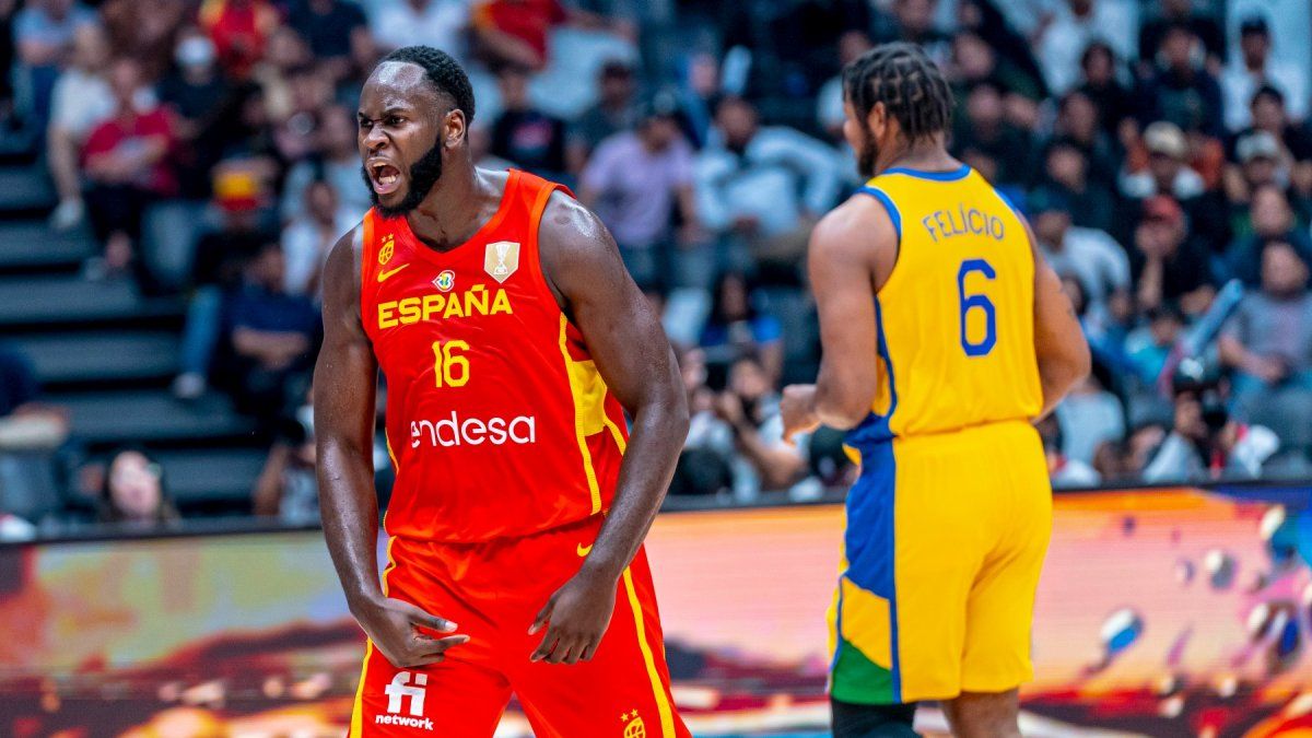 Basketball World Cup 2023: Spain beat Brazil and advanced to the second round