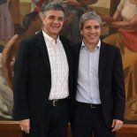 Jorge Macri y Luis Caputo se reunieron en el Ministerio de Economía. Jorge Macri y Luis Caputo se reunieron en el Ministerio de Economía.