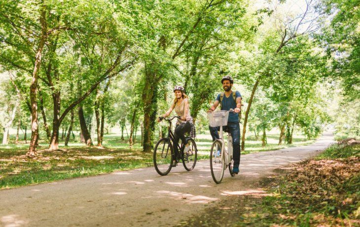 Paseo en bicicleta.