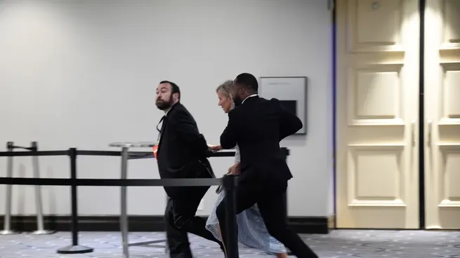 Pánico en el Washington Hilton.