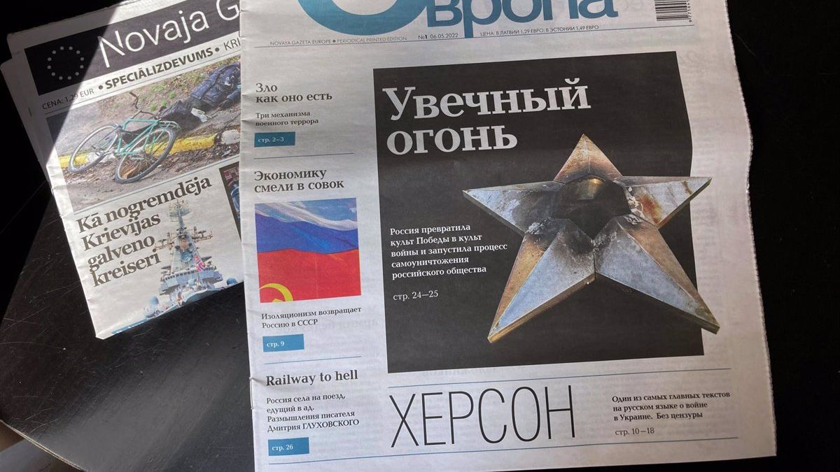 justice revokes the license of the emblematic Novaya Gazeta