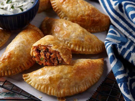 Receta de empanadas de pollo.