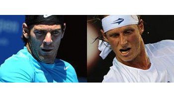 Del Potro y Nalbandian se metieron en segunda ronda en Australia.