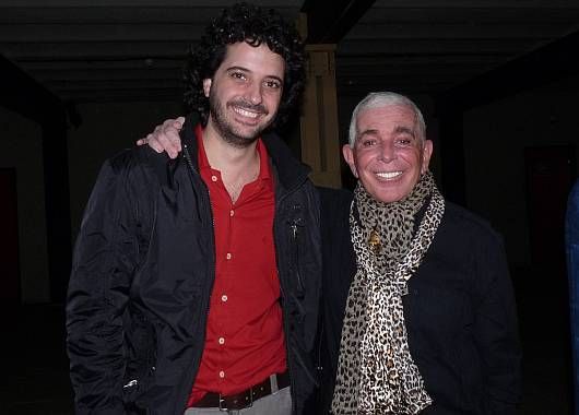 Julián La Bruna y Carlos Perciavalle comparten el escenario en Jardín de otoño (Foto: Romina Russo)