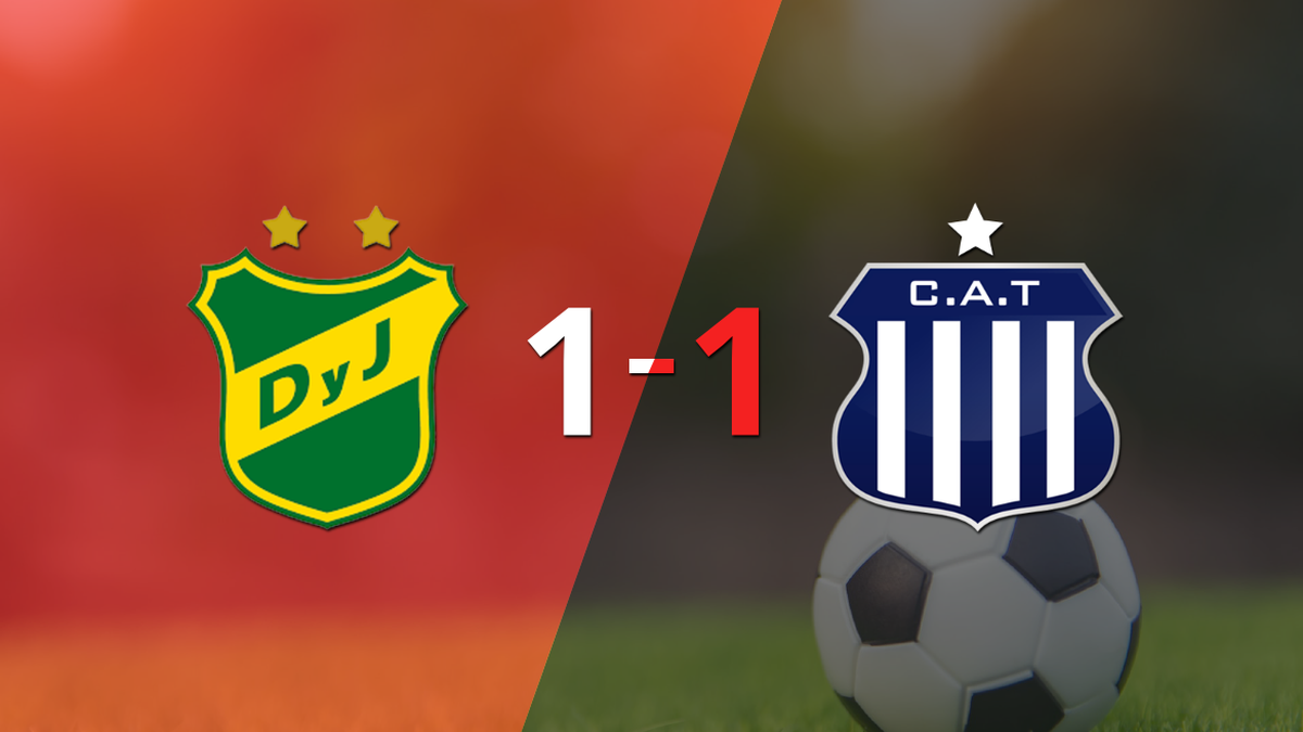 Talleres managed to draw a 1-goal draw at the home of Defensa y Justicia