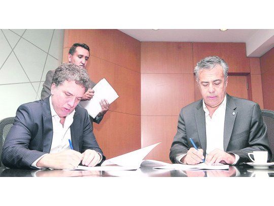 Nicolás Dujovne y Alfredo Cornejo.