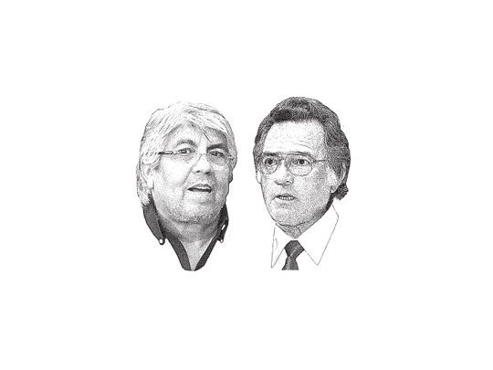 Hugo Moyano, Luis Barrionuevo