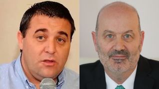 Pablo Toviggino y Federico Sturzenegger.&nbsp;