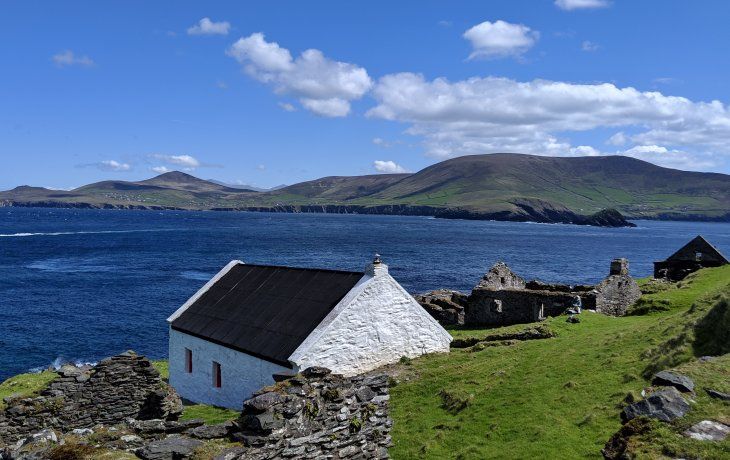 Se trata de An Blascaod Mór que forma parte de las Islas Blaskets.