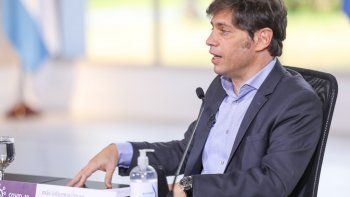 Kiciloff está aislado en la casa de gobierno bonaerense por un contacto estrecho.