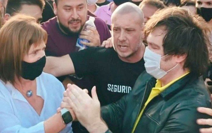 Patricia Bullrich volvió a mostrar un acercamiento a Javier Milei.