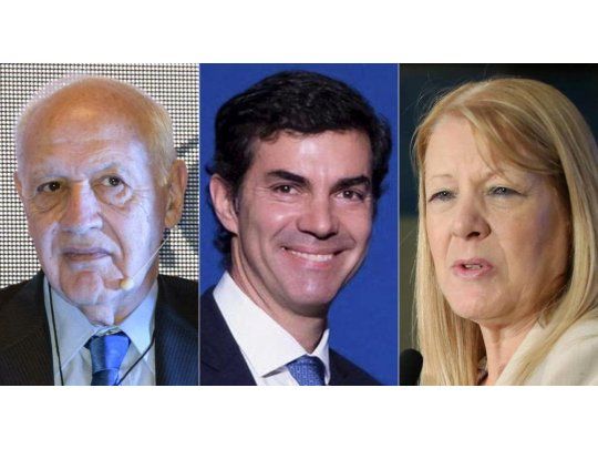 Los dirigentes de la oposición con mejor imagen. Roberto Lavagna, Juan Manuel Urtubey, Margarita Stolbizer.