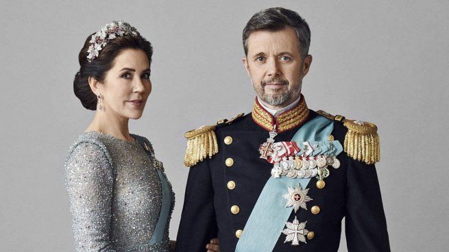Federico de Dinamarca junto a su esposa, María.&nbsp;