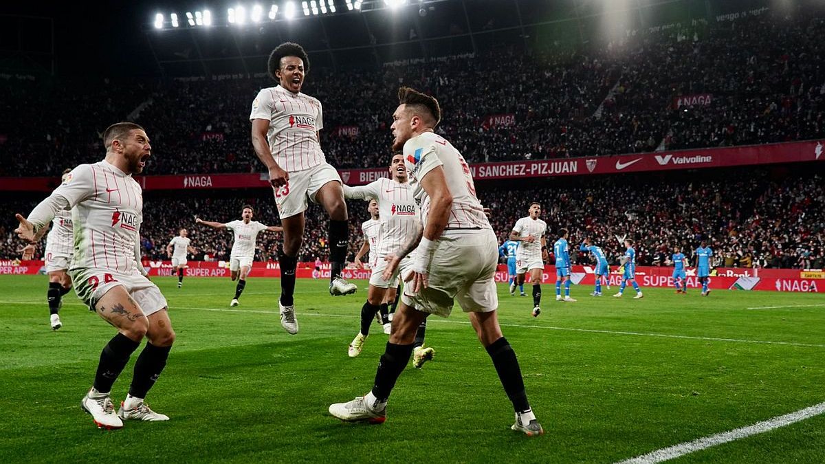 Ocampos gave Sevilla the victory against Atlético de Madrid