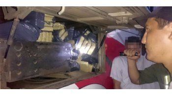Gendarmería Nacional detectó 18 kilos de marihuana en un micro de larga distancia