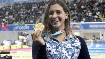 La nadadora argentina Delfina Pignatiello comunicó su decisión de abandonar la actividad profesional.