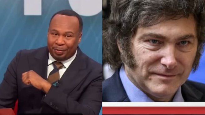 El conductor Roy Wood Jr. apuntó contra Javier Mieli. 