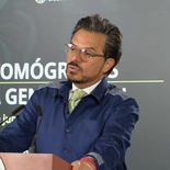 Zoé Robledo, titular del IMSS, en la Mañanera del Pueblo. Zoé Robledo, titular del IMSS, en la Mañanera del Pueblo.