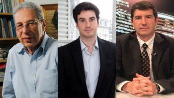 Daniel Marx, Lorenzo Sigaut Gravina y Gustavo Neffa.