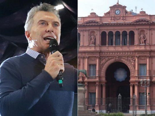 Mauricio Macri, María Eugenia Vidal y la Casa Rosada.