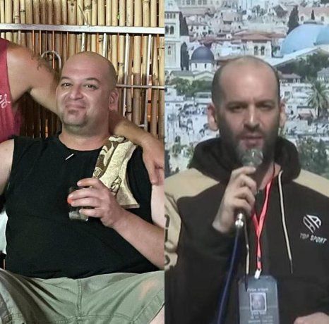 Horn antes y después del secuestro. Horn antes y después del secuestro.